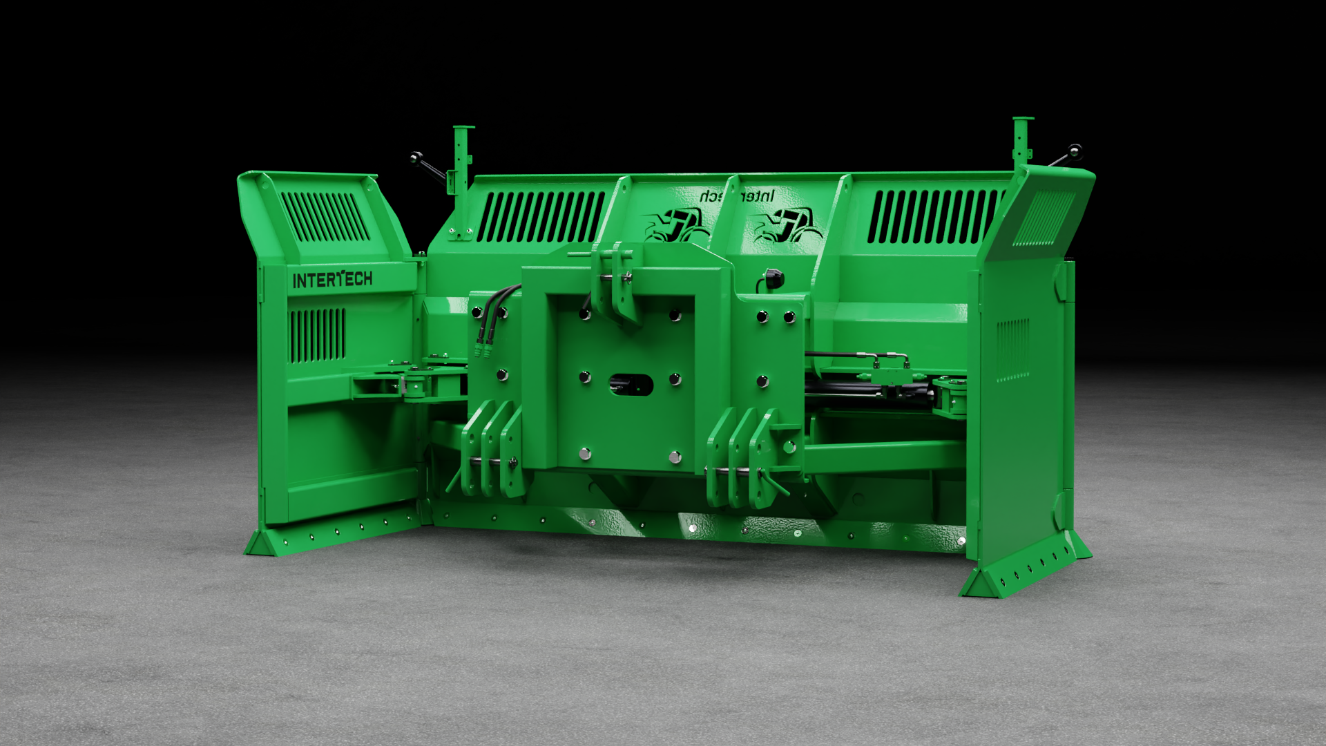 Hydraulischer Silageschieber – Bild 3